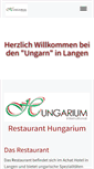 Mobile Screenshot of hungarium.de